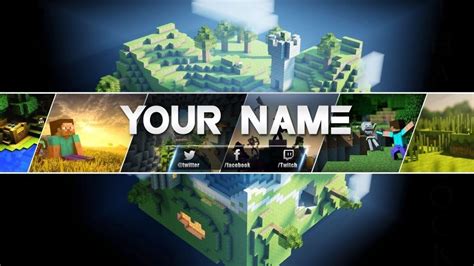 Youtube Banner Minecraft Images 